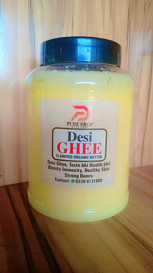 Pure Drop Organic Desi Ghee | Taste bhi, Health bhi