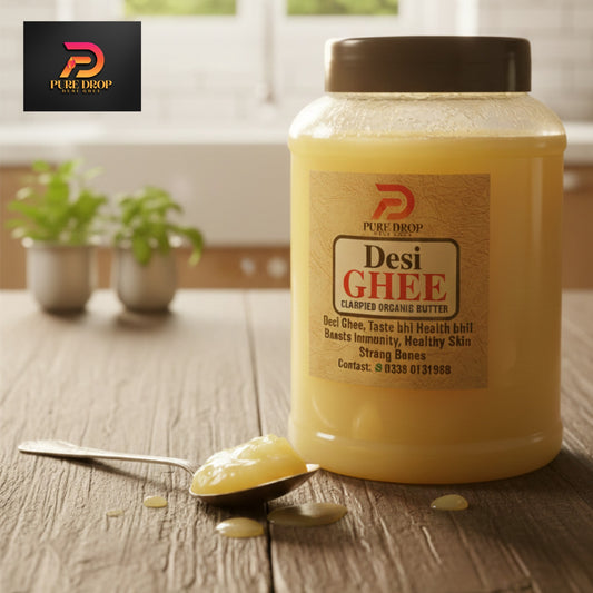 Pure Drop Organic Desi Ghee | Taste bhi, Health bhi